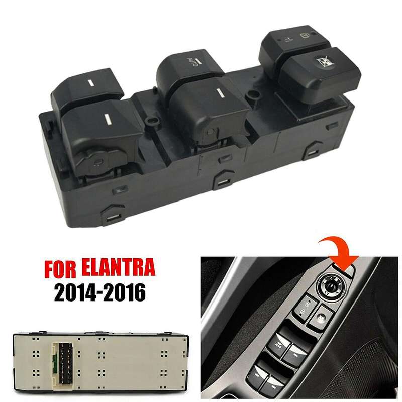Left Driver Side Master Power Door Window Switch for Hyundai Elantra