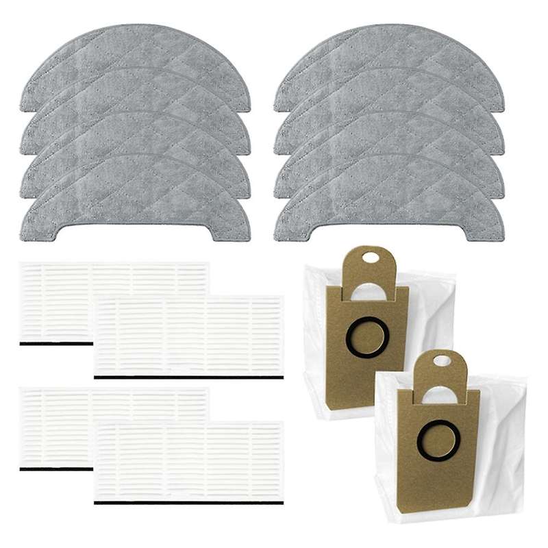 Colletion Dust Bags Mop Cloth Hepa Filter for Xiaomi Viomi S9 Robot