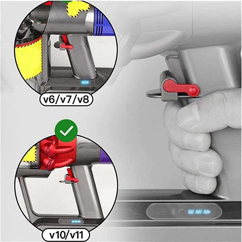 Adapter for Dyson V7 V8 V10 V11 Quick Release Low Reach Adapter