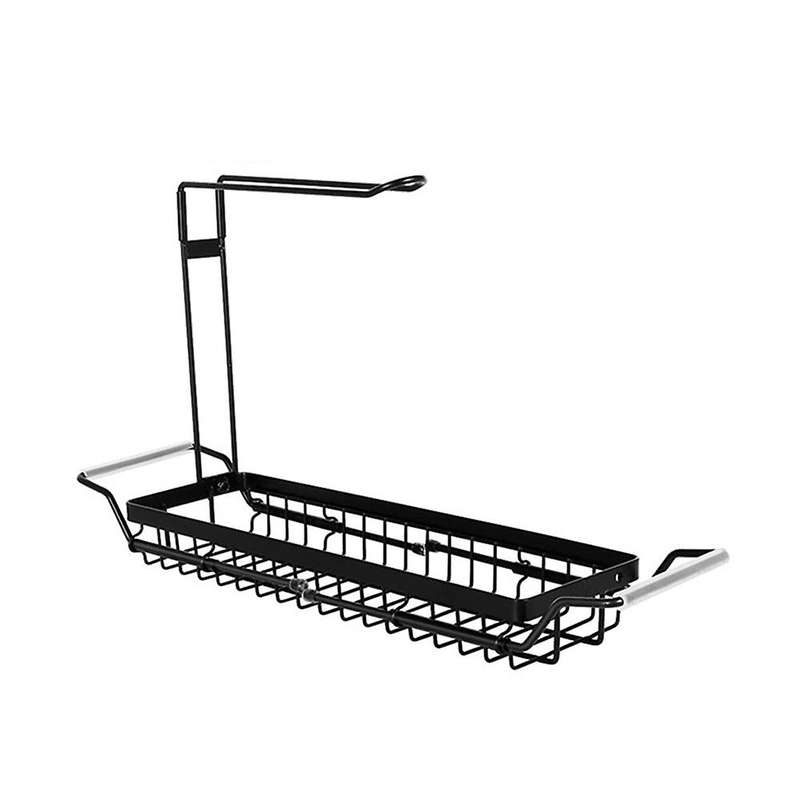 Sponge Holder for Kitchen Sink, Expandable (14.1-17.3inch) Sink Caddy
