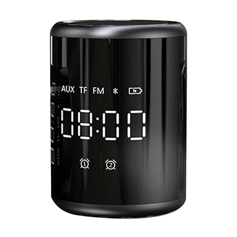 A18 Portable Bluetooth Speaker Display Alarm Clock Speaker Subspeaker