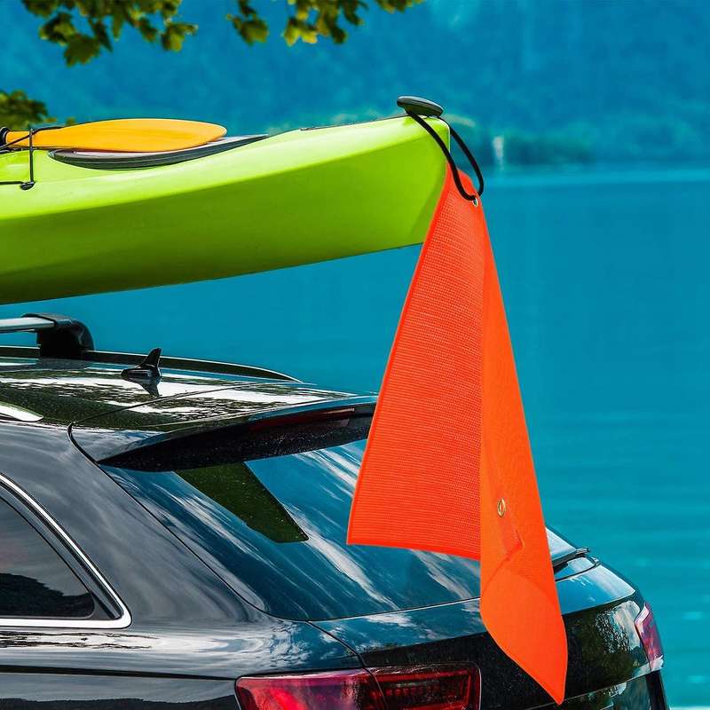 Bungee Safety Flag Good Visibility Weatherproof Flag with Grommets