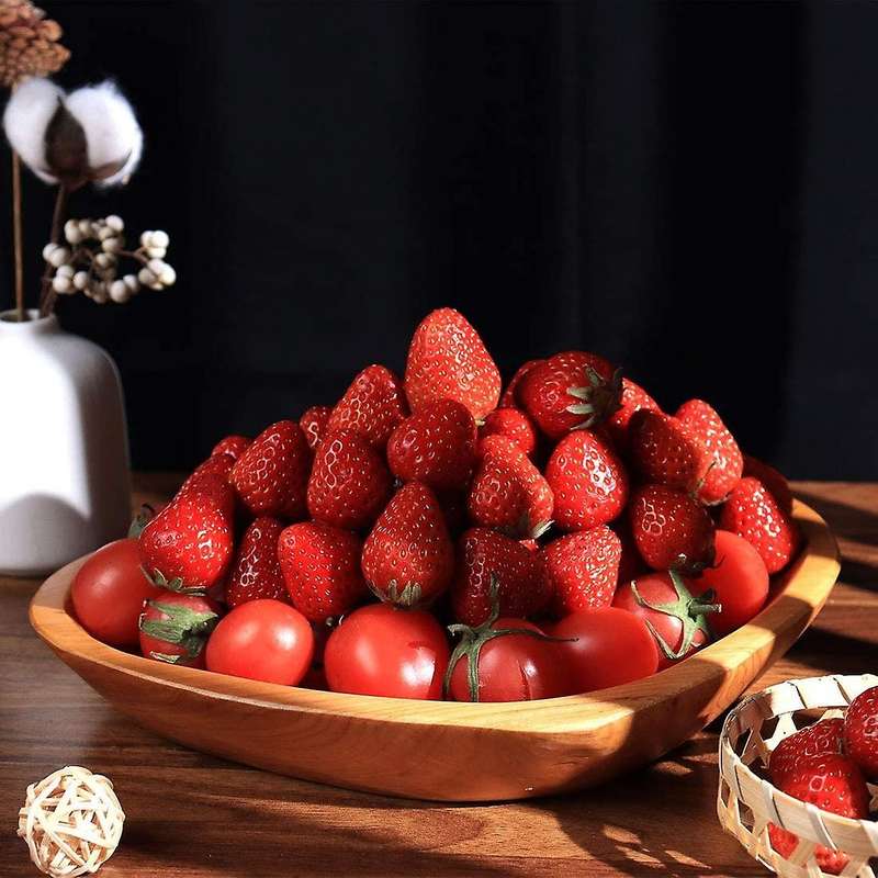 Root Wood Dish,heart Shaped Wooden Serving Tray,for Fruit Bread Salad