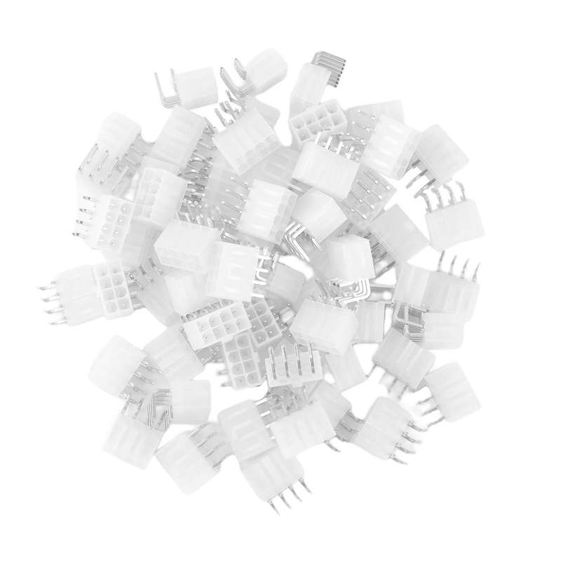 60pcs/1lot 5557 4.2mm 8p 8pin Female Socket Curved Needle for Pc