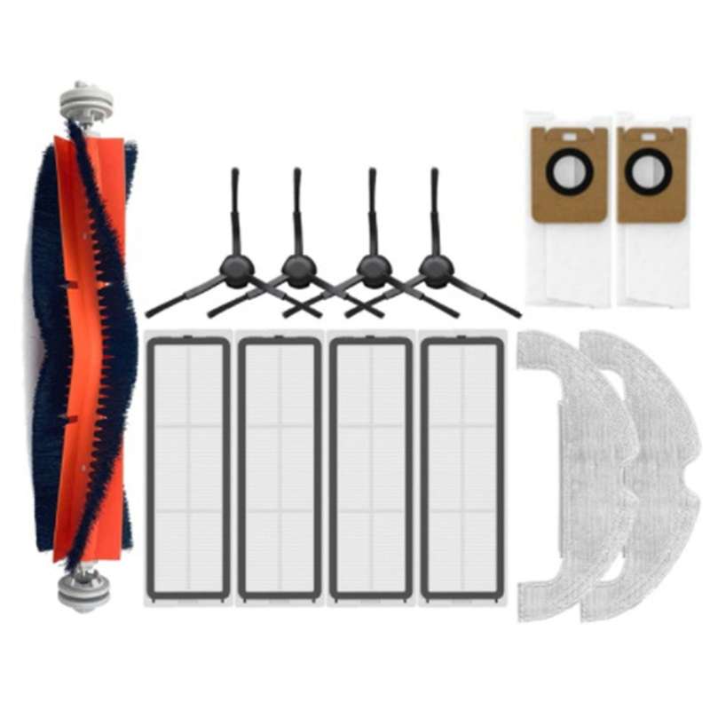 For Dreame Bot Z10 Pro Vacuum Cleaner Main Side Brush Dust Bag
