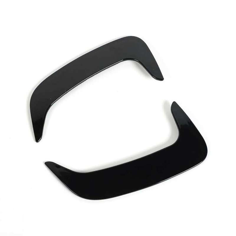 Rear Bumper Side Fin Air Vent for Dodge Charger 2015-2021 2pcs Black