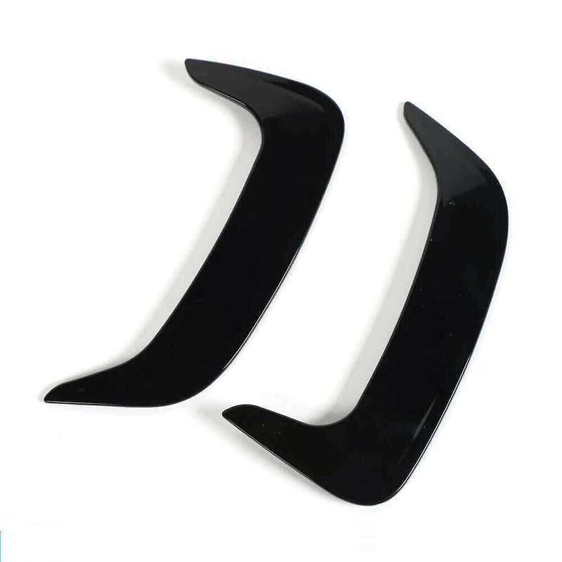 Rear Bumper Side Fin Air Vent for Dodge Charger 2015-2021 2pcs Black