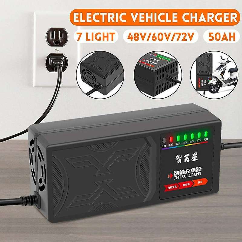 48v 50ah Electric Vehicle Charger Current Leakage Protection Eu Plug