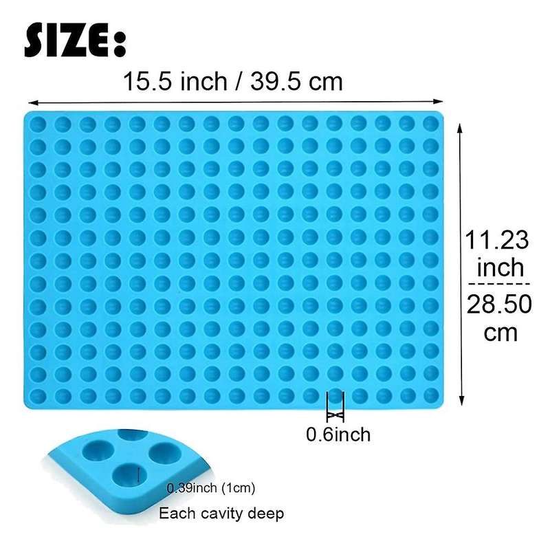 221-cavity Small Round Silicone Chocolate Drops Mold,semi Sphere