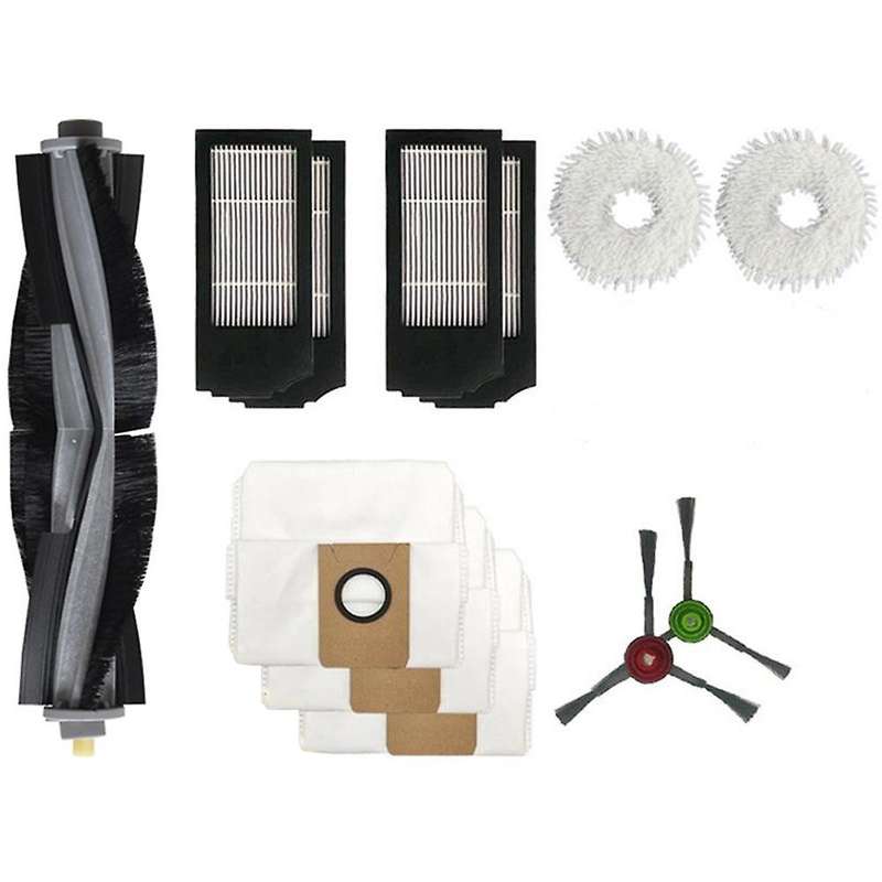 Dust Bag Filter Main Side Brush Mop Cloth for Ecovacs Deebot X1