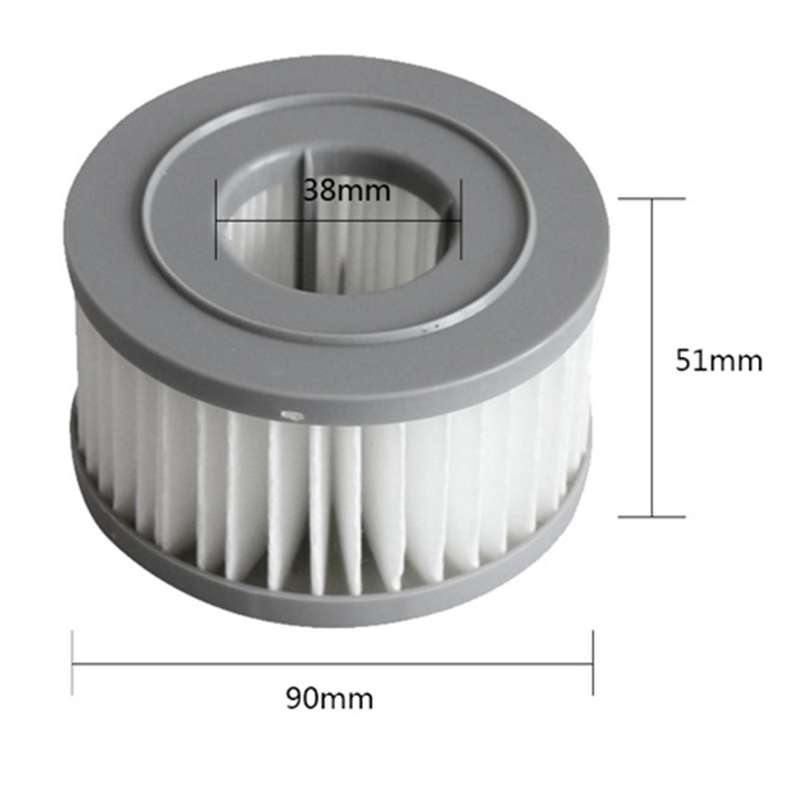 6 Pcs Hepa Filter for Xiaomi Jimmy Jv85/jv85 Pro Vacuum Cleaner