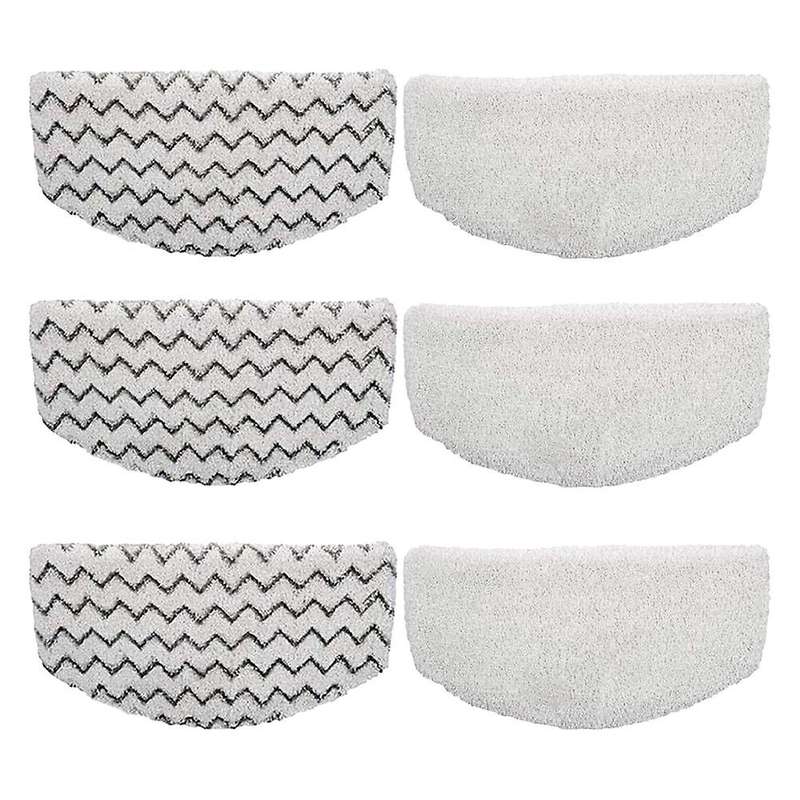 Washable Steam Mop Pads Replacement for Bissell Powerfresh 6 Pack