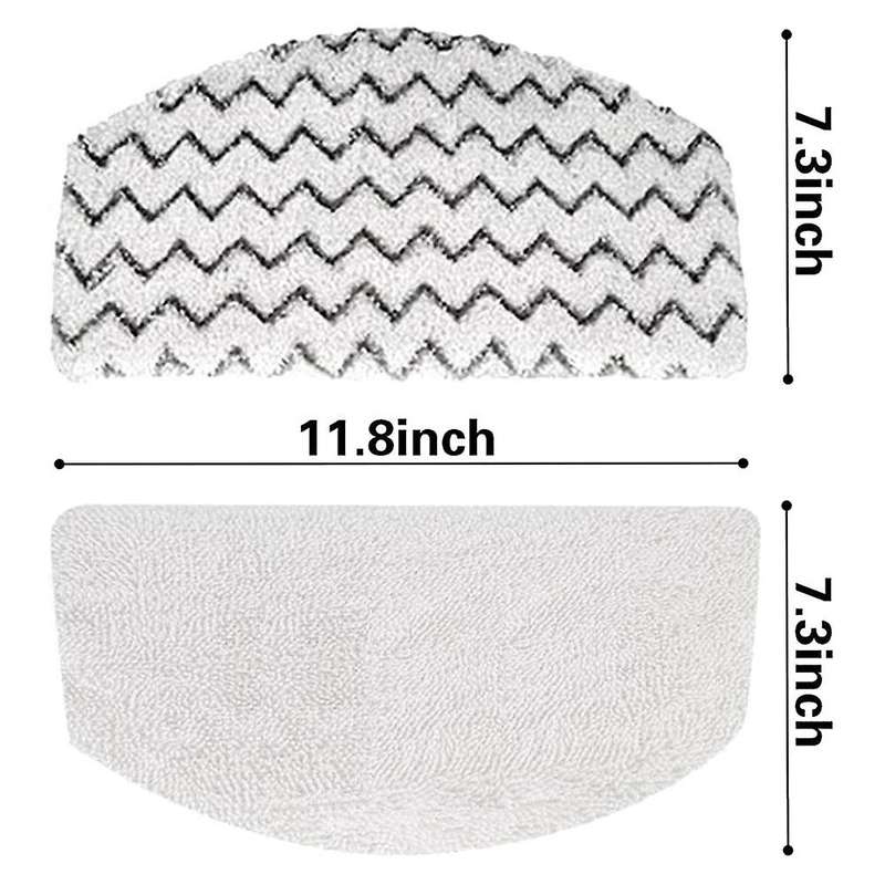 Washable Steam Mop Pads Replacement for Bissell Powerfresh 6 Pack