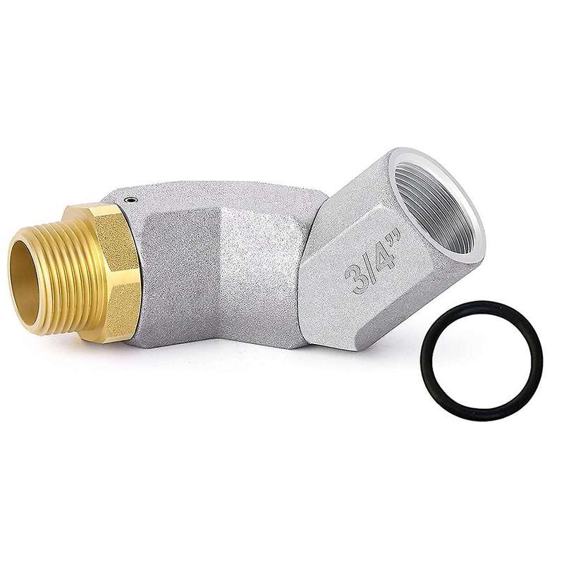 Fuel Hose Swivel 360 Rotating Connector for Fuel Nozzle 3/4 Inch
