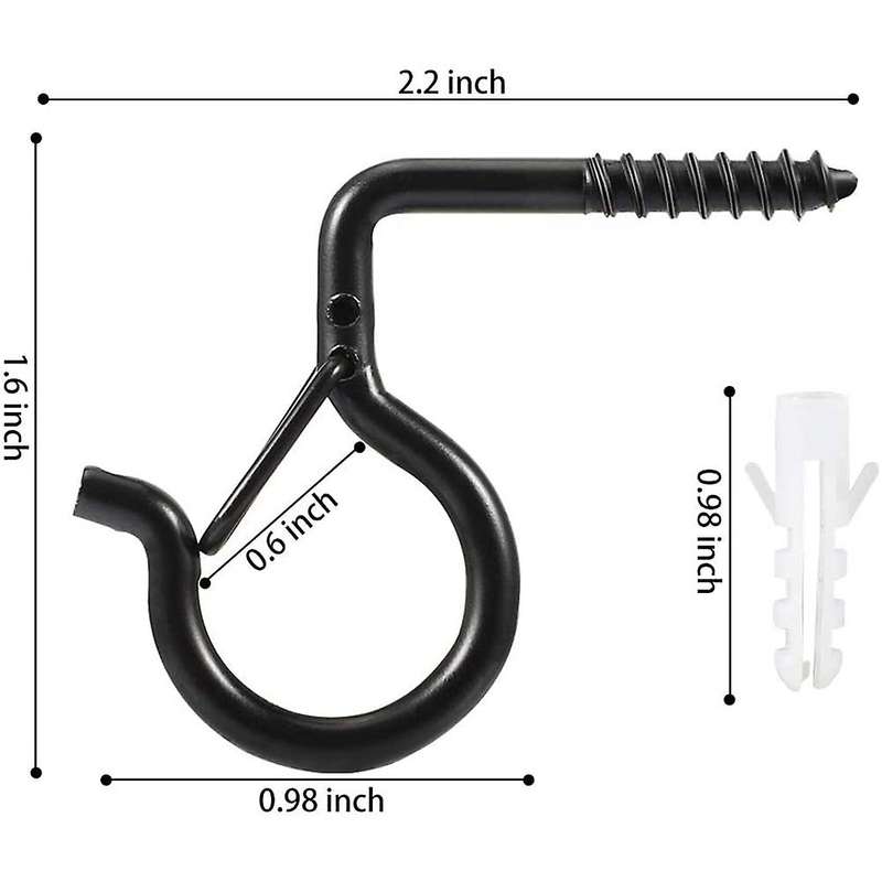 Q-hanger Christmas Light Hanger Hooks Screw Hooks Wall Cabinet