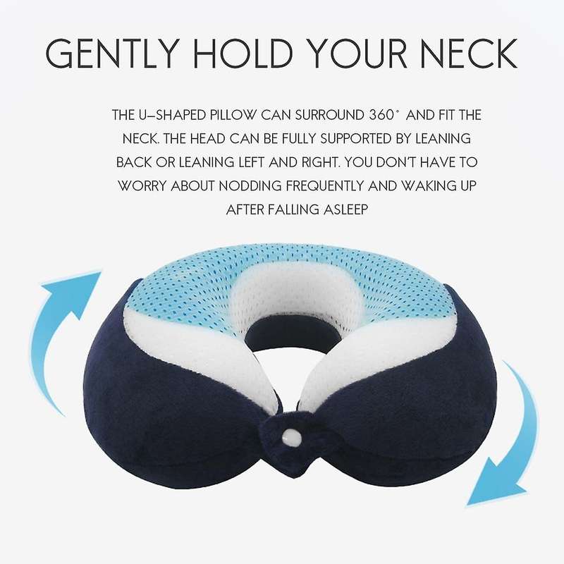 Neck Pillow Children's Memory Foam Neck Pillow U-shaped Pillow