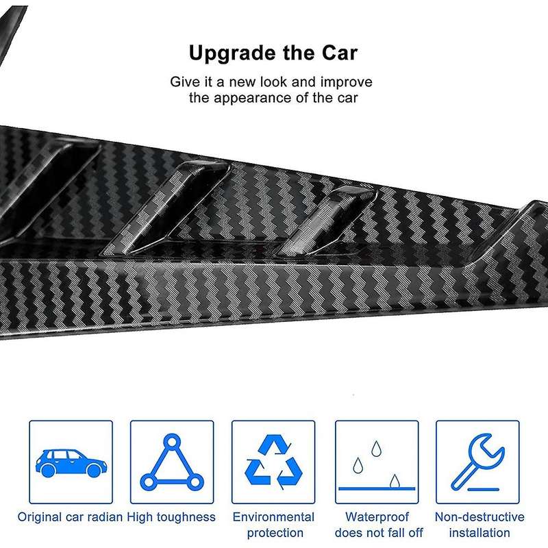 Side Camera Cover for Tesla Model 3 2017-2021 Model Y 2020 Black