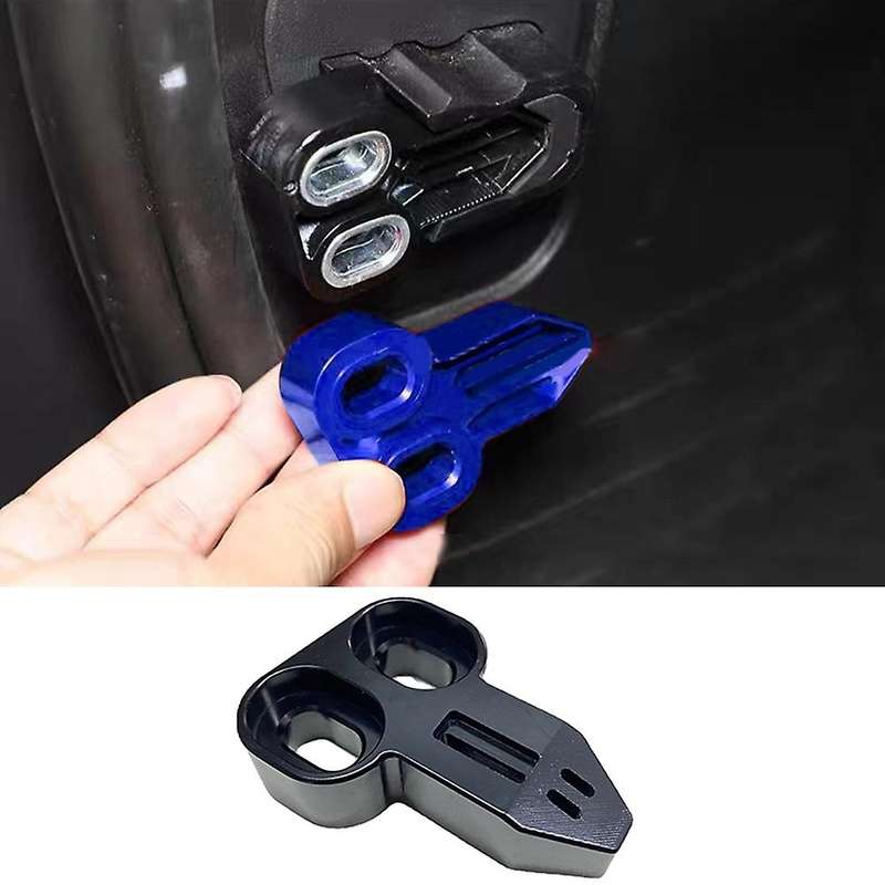 Car Trunk Tail Door Lock Anti-theft Locking Device Black
