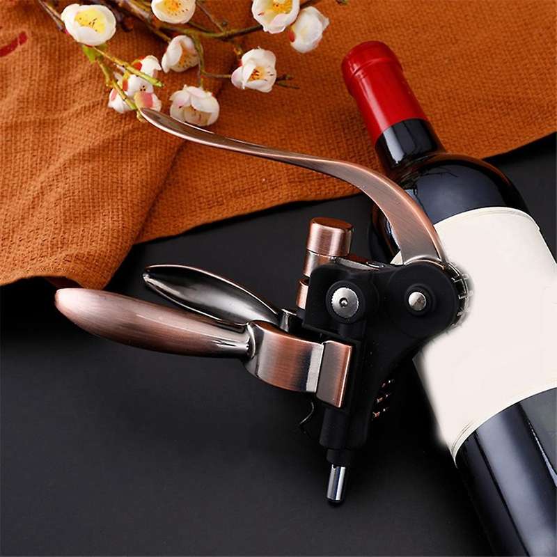 4 Pcs Rabbit Ears Bottle Opener Set Bar Lever Corkscrew Accessories
