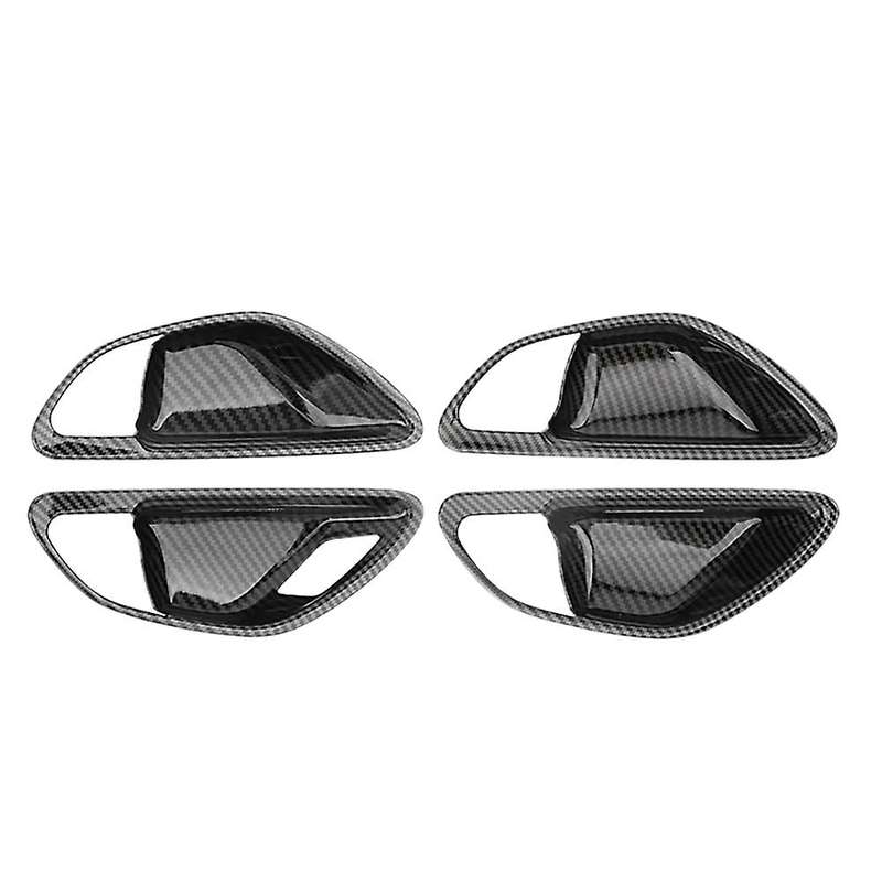Carbon Fiber Door Handle Bowl Cover for C E Glc Class W205 X253 15-21