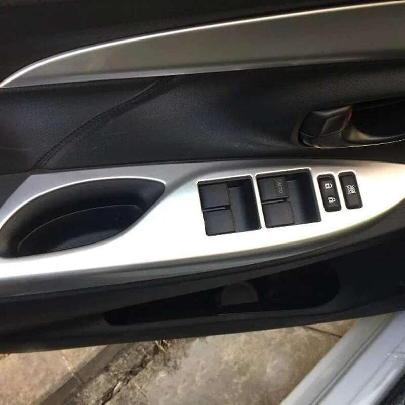 Car Lift Switch Panel Trim Inner Door Armrest Cover Trim for Toyota