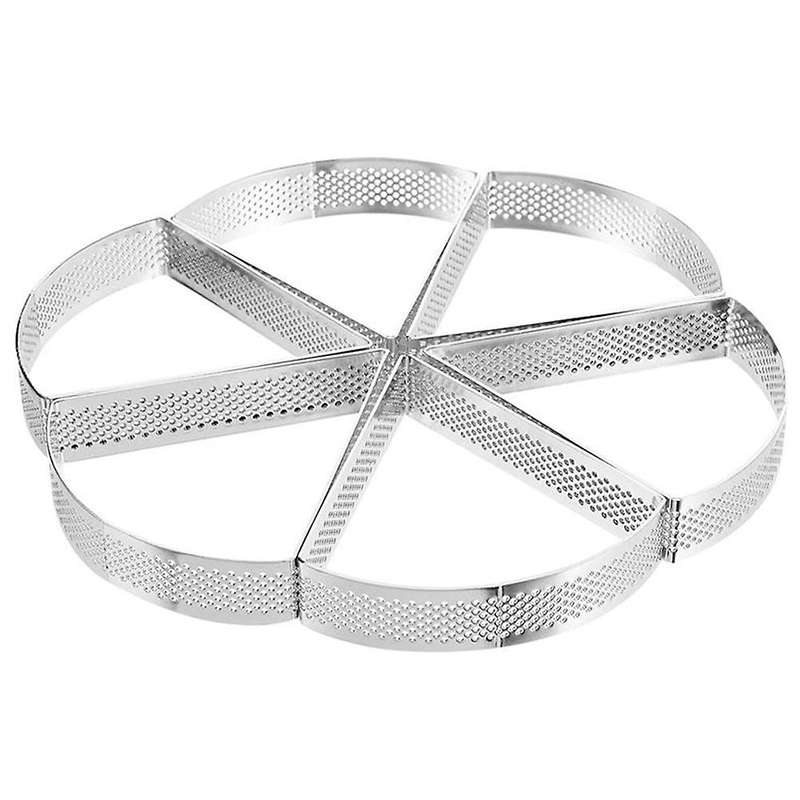Reusable Triple-cornered Mousse Tart Mold Ring Stainless Steel Diy