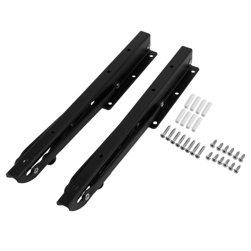 2pcs 12inch Folding Shelve Heavy Duty Metal Shelving Support Bracket