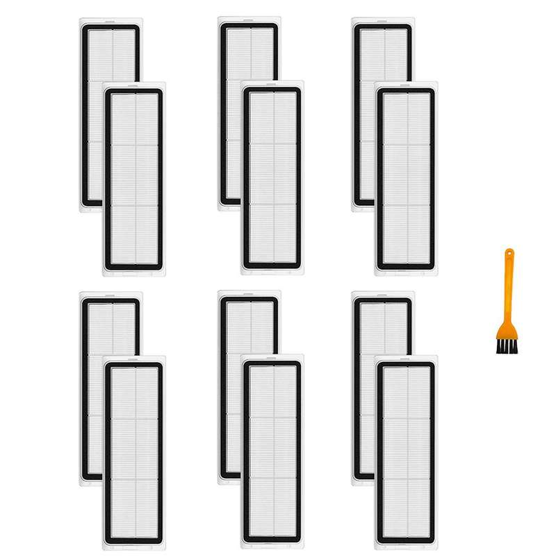 13pcs for Xiaomi Dreame Bot W10 Accessories Hepa Filter Small Brush