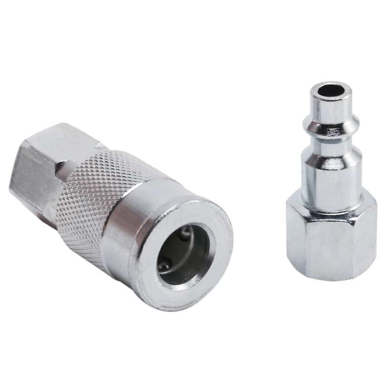 14 Pcs 1/4 Inch Np Connect Air Coupler and Plug Kit Air Compressor