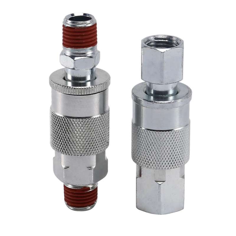 14 Pcs 1/4 Inch Np Connect Air Coupler and Plug Kit Air Compressor