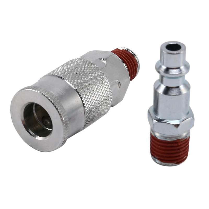 14 Pcs 1/4 Inch Np Connect Air Coupler and Plug Kit Air Compressor