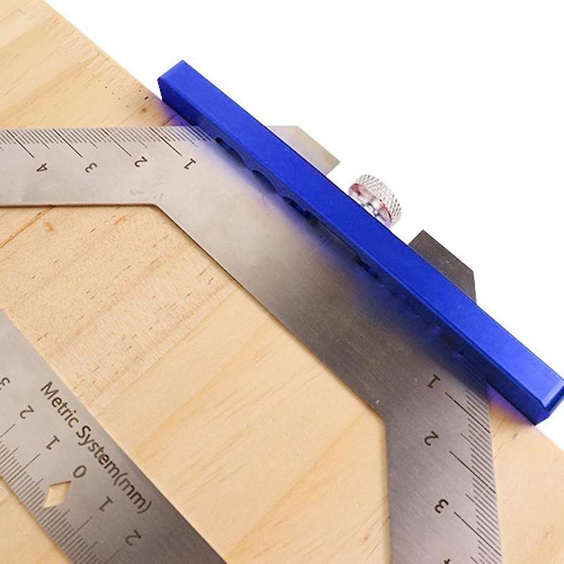 Woodworking Triangular Marker Ruler Line Drawing Marking Gauge
