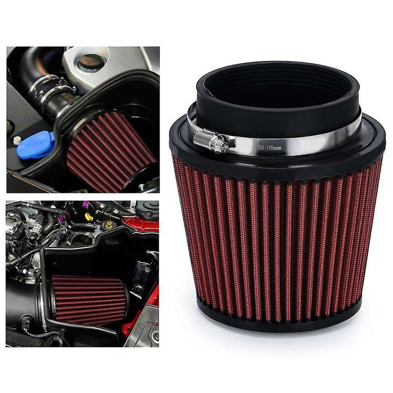 4 Inch 100mm Universal Car Air Filter Mushroom Head Intake Air