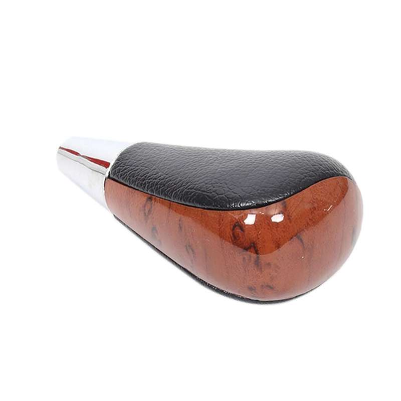 3x Wood Grain Gear Shift Knob for Toyota Corolla /harrier Black