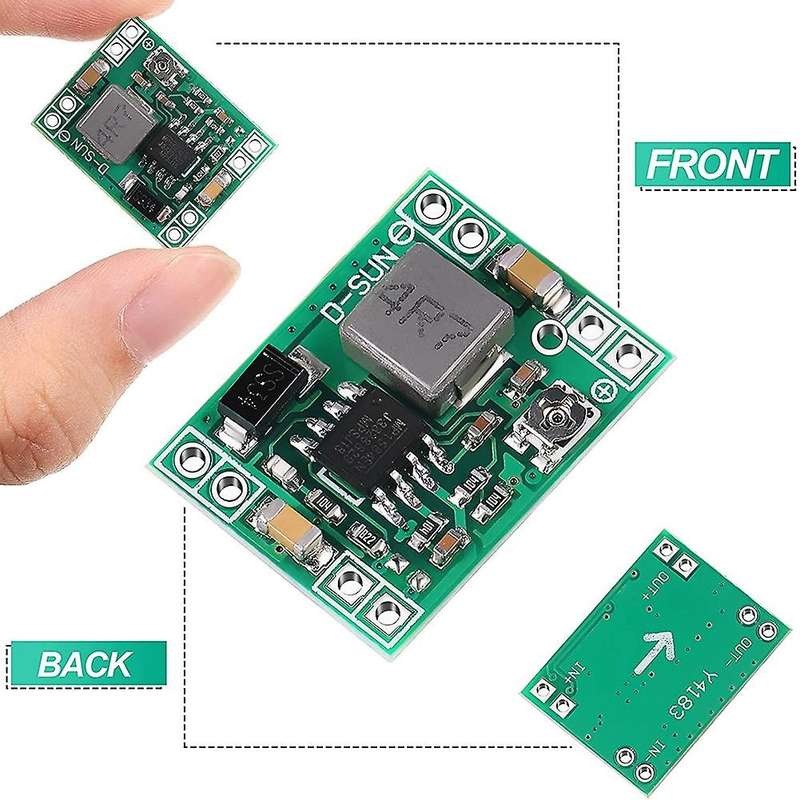 20 Pcs Mp1584en Dc-dc Buck Converter Adjustable Power Supply Module