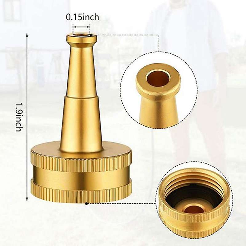Adjustable Hose Nozzle and Jet Sweeper Nozzle Set Include Hose Nozzle