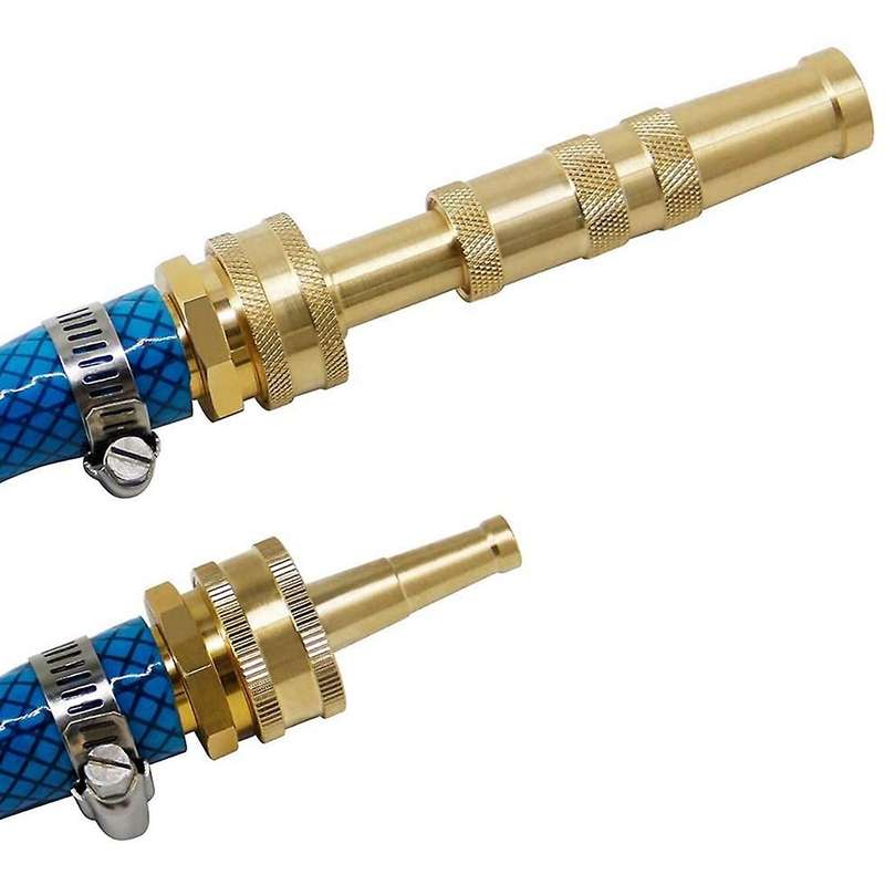 Adjustable Hose Nozzle and Jet Sweeper Nozzle Set Include Hose Nozzle