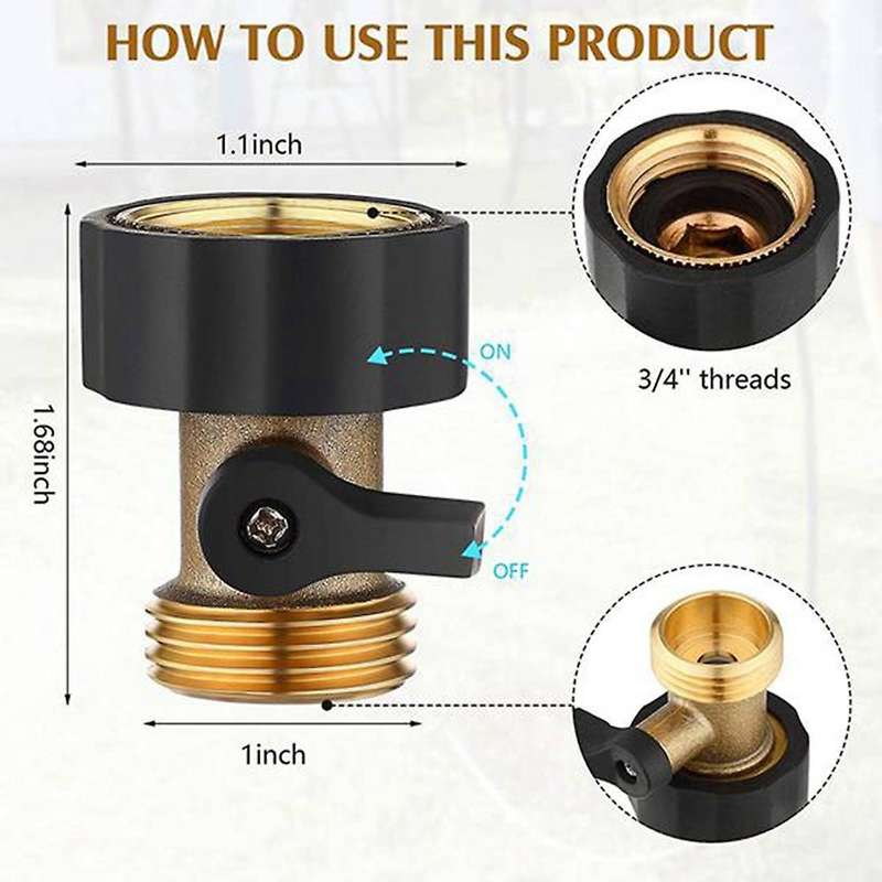 Adjustable Hose Nozzle and Jet Sweeper Nozzle Set Include Hose Nozzle
