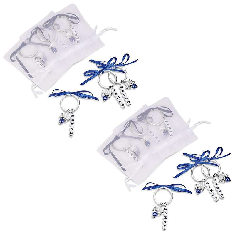 15 Schlsselanhnger Organza Beutel Konfirmation Geschenk