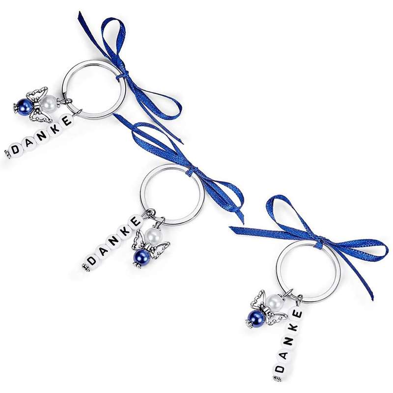 15 Schlsselanhnger Organza Beutel Konfirmation Geschenk