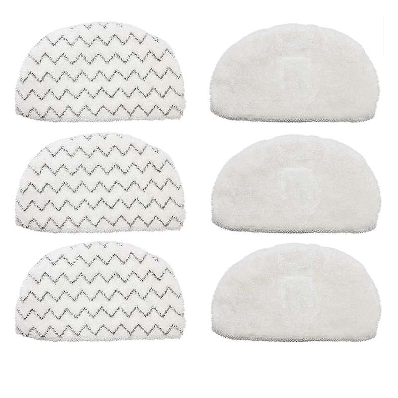 6pcs Steam Mop Pads Replacement for Bissell Powerfresh Steam Mop