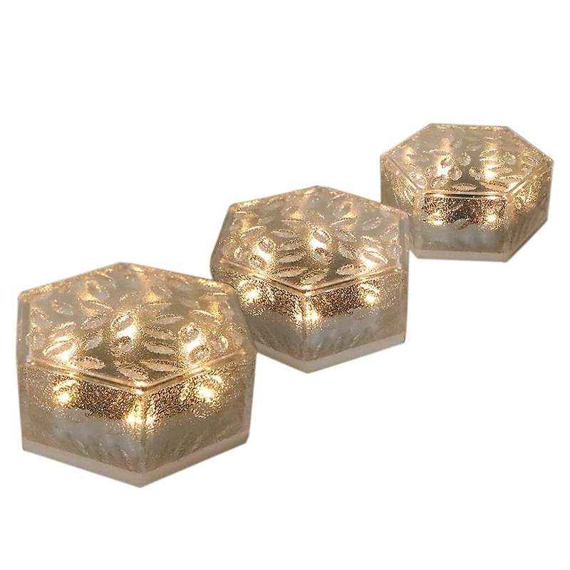 Solar Garden Lights,waterproof Solar Brick Lights for Pavers Walkway
