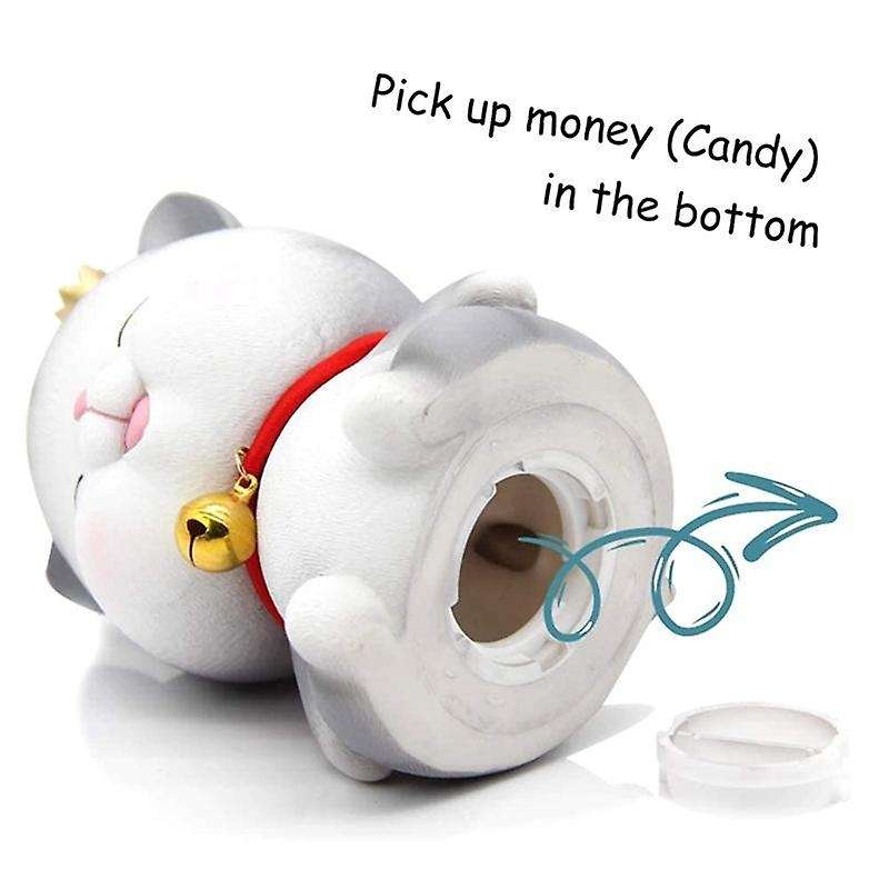 Cute Cat Decorative Saving Bank,home Decoration Coin Bank,eyes Open