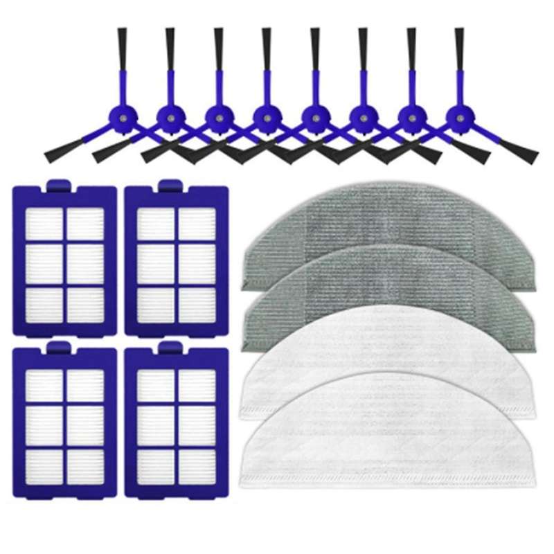Replacement Mop Cloths Side Brush for Anker Eufy Robovac X8
