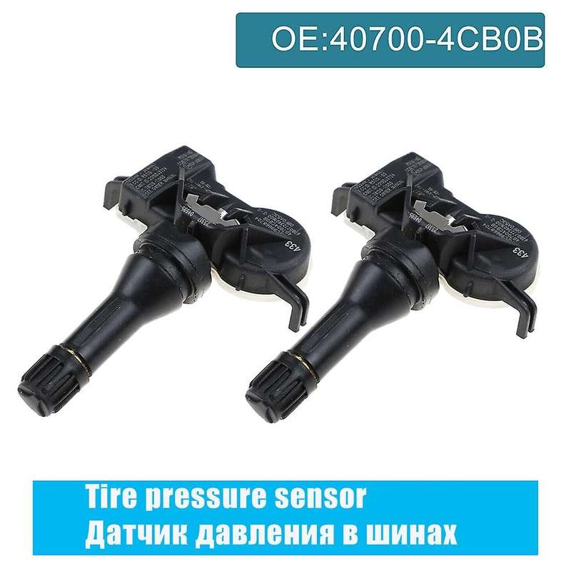 2pcs Tpms Tire Pressure Sensor 407004cb0b for Nissan Qashqai