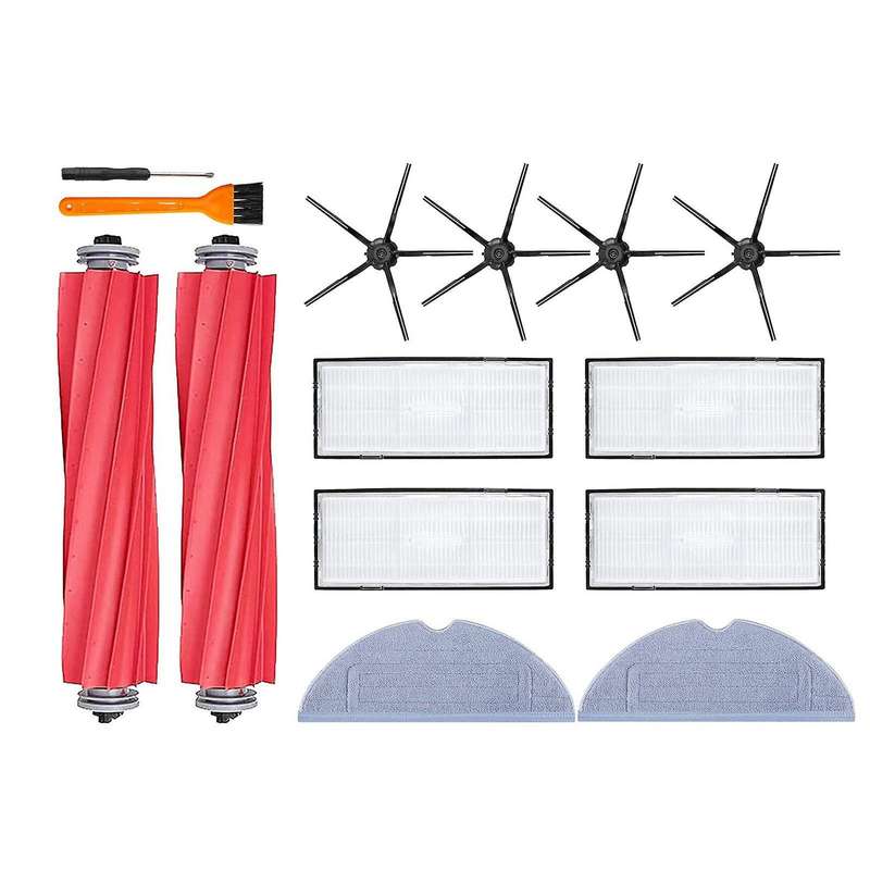 Mop Cloth Filter Main Side Brush for Roborock S7 T7s T7s Plus Cleaner