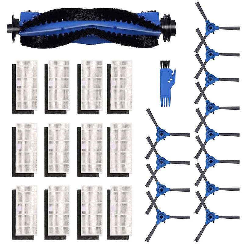 Main Brush Side Brushes Filters for Kyvol Cybovac E20, E30, E31 Robot