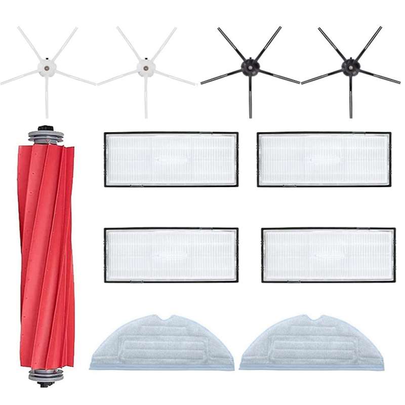 Main Brush Side Brush Hepa Filters Mop for Roborock S7 T7s T7 Plus