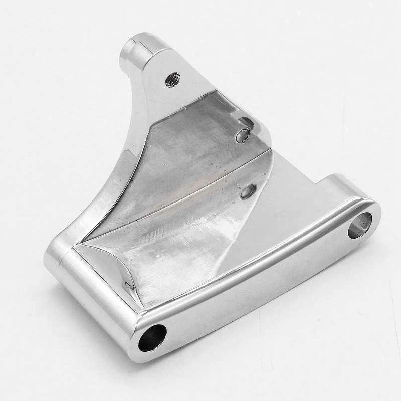 Timing Tab Chain Cover Polished Billet Small Block for Chevy Engine