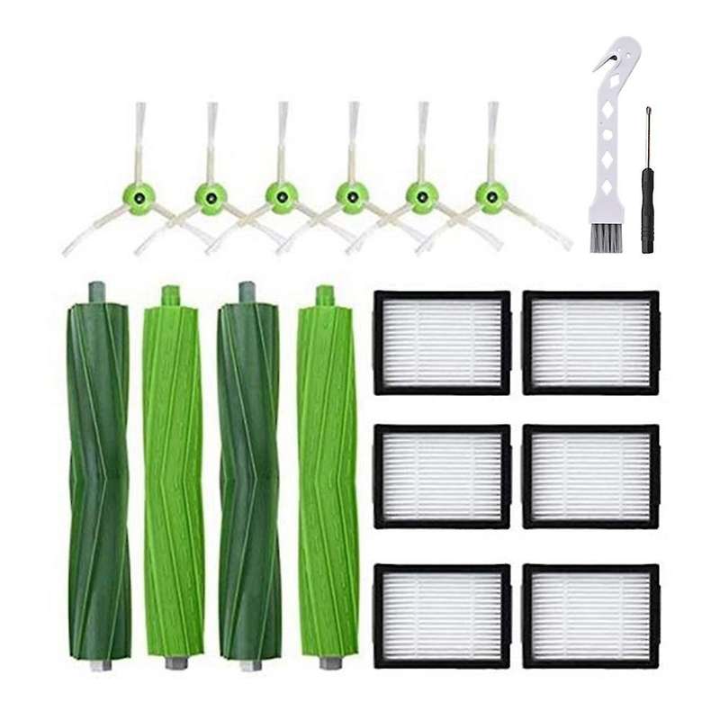 Hepa Filter Side Brush Rubber Brushes for Irobot Roomba I7 E5 E6